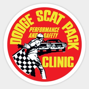 Dodge Scat Pack Clinic Sticker